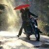 Езда на мотоцикле в дождь